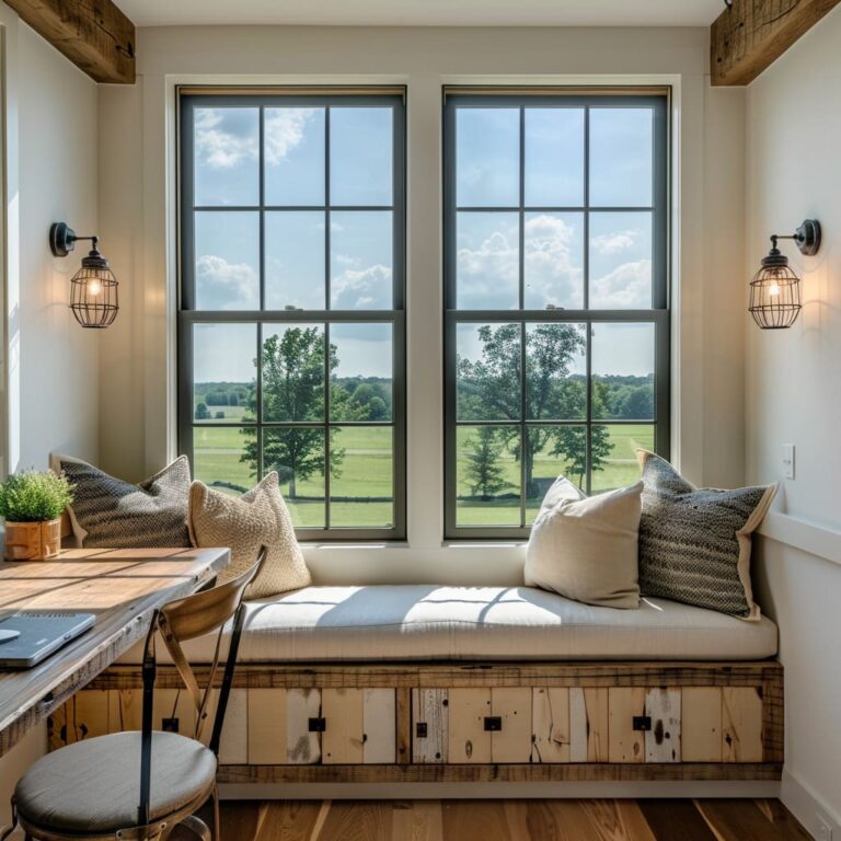 Bay Window Seat design Ideas for Benches at Windows | FH