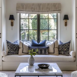 Bay Window Seat Ideas for Benches at Windows