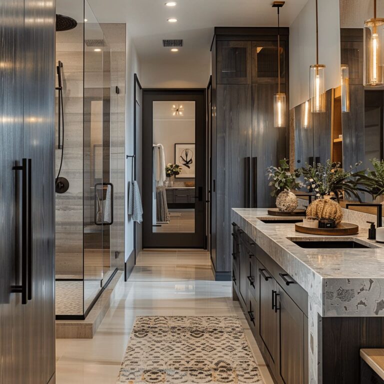 Why Luxurious Rustic Master Bathrooms Are Trending in the US