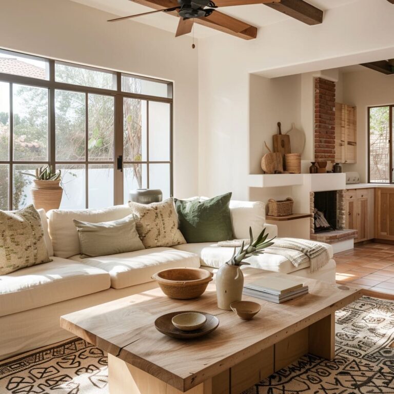 Harmonious Living Design: Modern Elegance and Natural Warmth