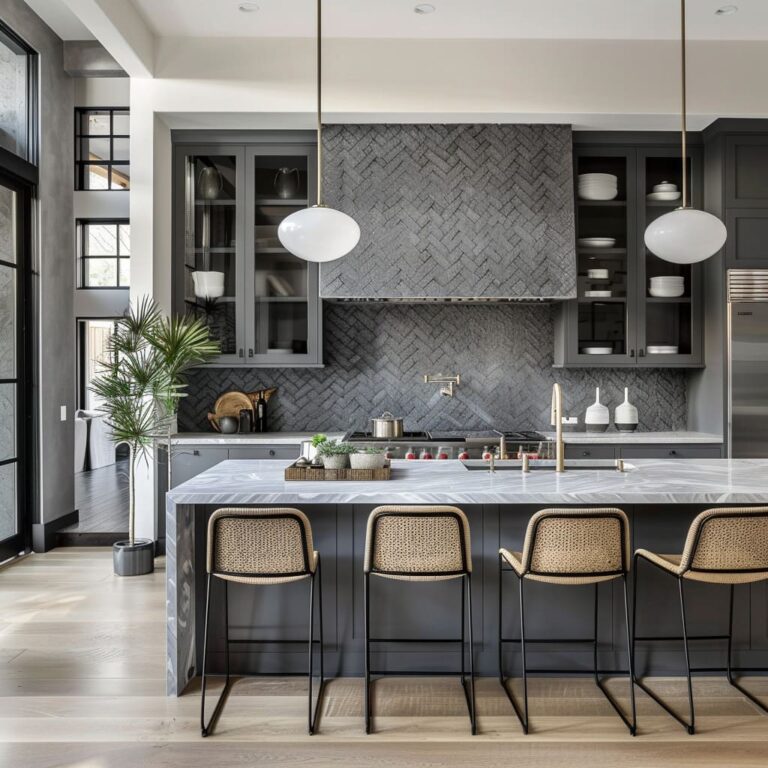 Striking Gray Kitchens: Design Ideas for a Stylish Home | FH
