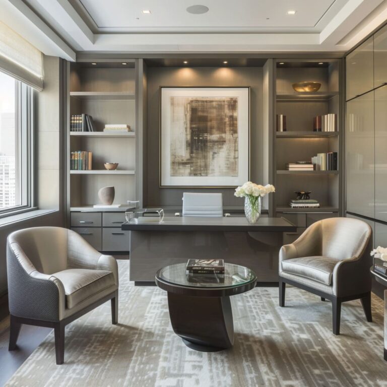 The Latest Trends in Modern Luxury CEO Office Design | FH