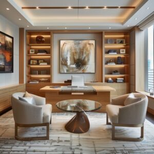 The Latest Trends in Modern Luxury CEO Office Design | FH