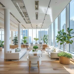Want a Calm Workspace? Try Scandi Minimalist Office Ideas