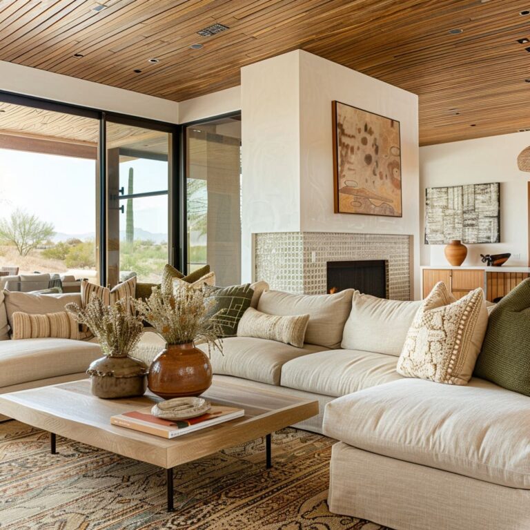 Harmonious Living Design: Modern Elegance and Natural Warmth