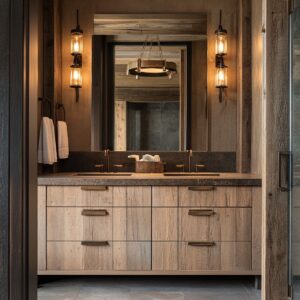 Rustic Charm in the Bathroom: Master Bathroom Remodeling Ideas