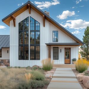 Stunning White Farmhouse Barndominiums with Wood Accents: How to Pair White & Natural Wood for That Wow Factor