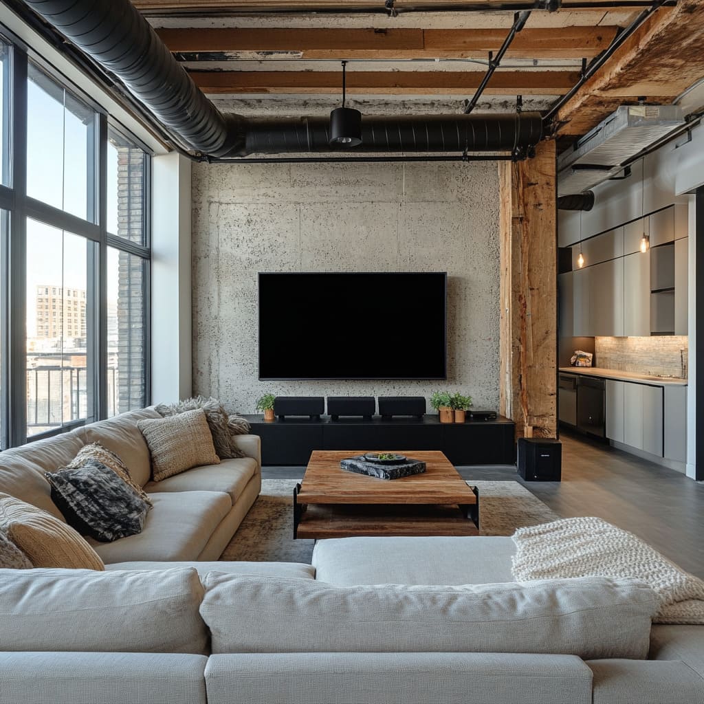 Minimalist Industrial Interior Design Clean Lines And Raw Elegance