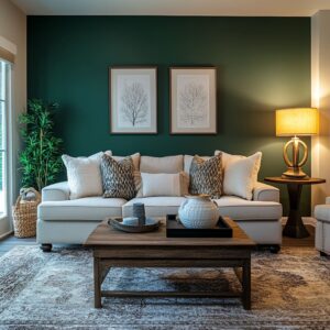 The Rise of Hunter Green in Interior Design | FH