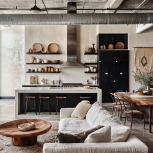 Creative Ways to Blend Bohemian and Industrial Styles for a Stylish Home Look