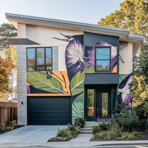 Renewing Home Exteriors: How Vibrant Murals Transform Traditional Architecture