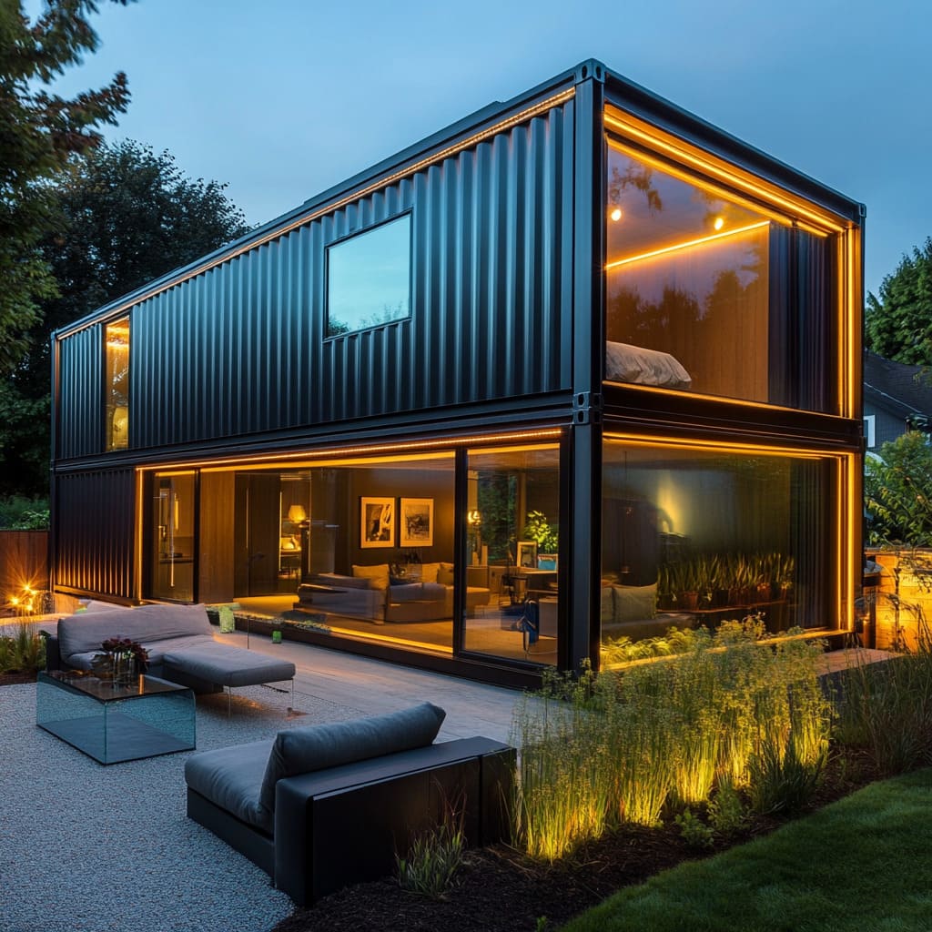 Containers Homes Lighting