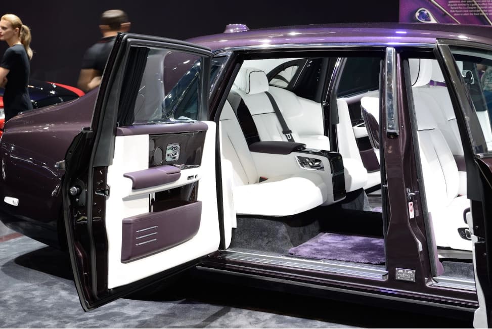 Customized Extravagant Car Interior