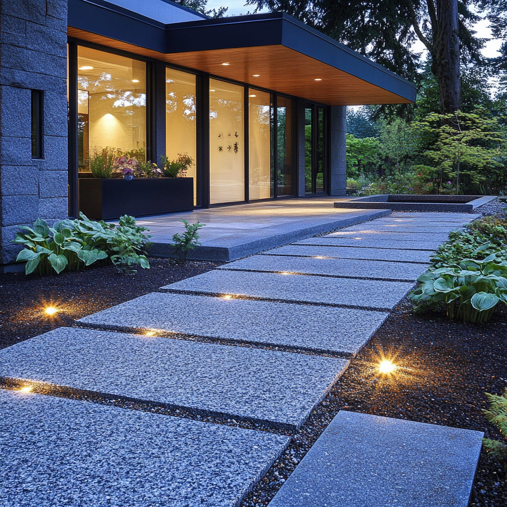 Modern Stone Walkway Ideas Creative Garden Pathway Designs