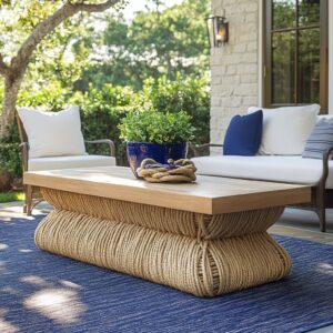 23 DIY Outdoor Coffee Tables That Will Instantly Upgrade Your Backyard