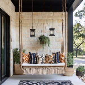 Modern Farmhouse Porch Design: Creating Cozy Outdoor Spaces with Ease