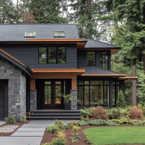 Modernizing the Craftsman Style House Exteriors: How to Play with Colors and Materials