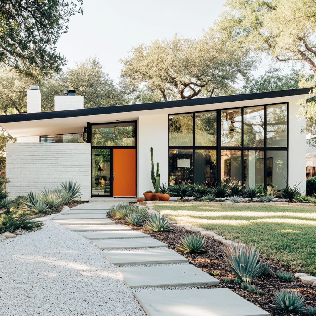 Teak Mid Century Modern Exterior Teak Mid Century Modern Exterior
