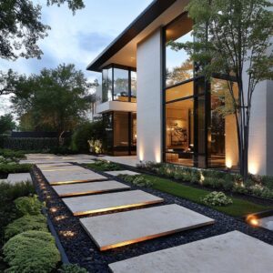 Creative Ways to Design Modern Stone Pathways for Your Garden