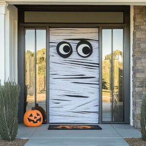 Fun DIY Halloween Door Decorations: Easy Monster & Mummy Ideas for Your Front Door