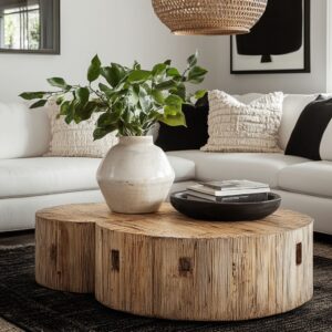 22 Stylish Coffee Table Designs That Add Farmhouse Warmth to Modern Living Rooms