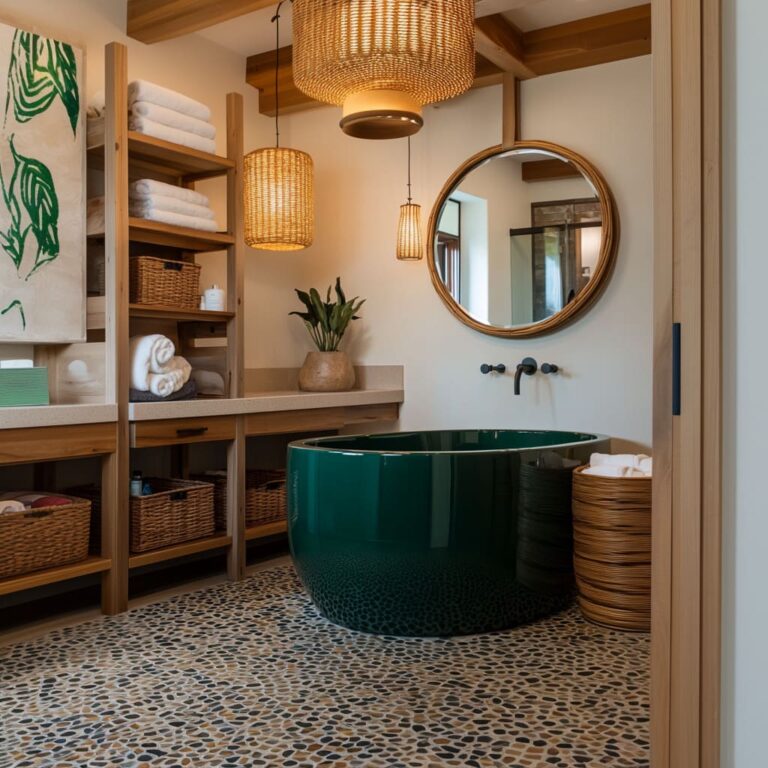 View of Eco-Friendly Spa Bathroom Design Ideas for a Retreat at Home