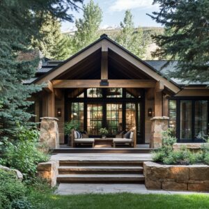 Breathtaking Mountain-Style Homes: How Stone and Wood Exteriors Boost Curb Appeal and Longevity