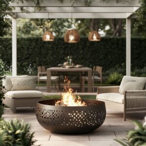 Unique Backyard Fire Pit Designs for Modern American Homes