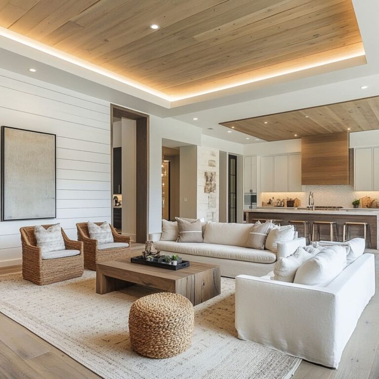 Modern Shiplap Ceilings That Transform the Space | FH