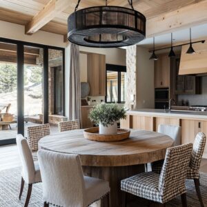 Modern Farmhouse Dining Room Ideas for a Cozy Yet Stylish Gathering Space