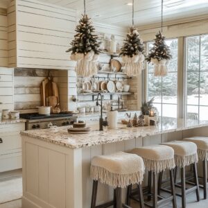 A Cozy Christmas Kitchen: 50 Easy Decor Ideas for American Kitchens