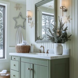 Bathrooms Dressed for the Holidays: Easy Christmas Decor Ideas to Transform Your Space