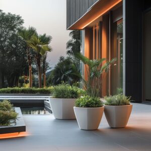 Stylish Solutions for Backyard Makeovers: The Power of Modern Planters