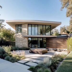 Remodeling a House to a Mid-Century Modern Exterior Design