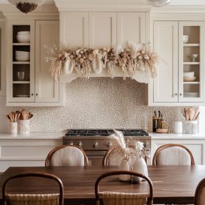 Quick & Stylish: 45 Easy Christmas Decorating Ideas for Above Kitchen Cupboards