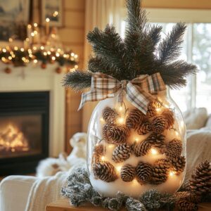 37 Christmas Vase Decoration Ideas: So Easy & Stunning