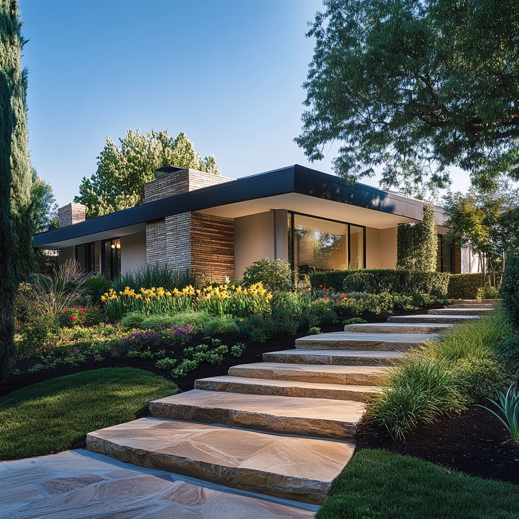 Modern Home Exteriors: Architecture, Landscaping, and Lighting