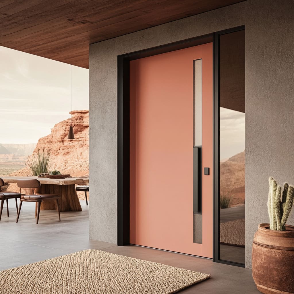 24 Modern Front Door Designs: Bold Colors, Textures, and Contemporary Styles