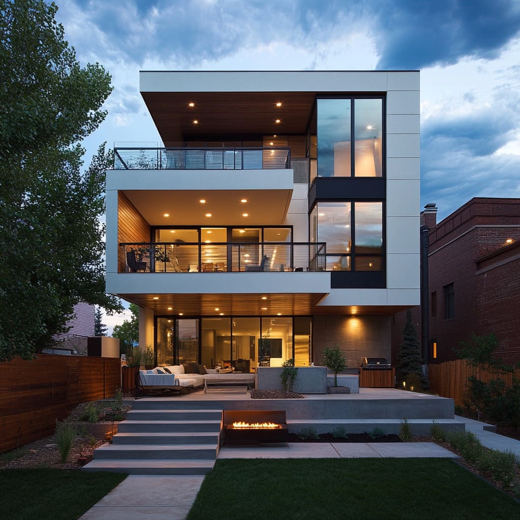 Creative Design Ideas For Modern Three Story Homes FH Creative Design Ideas For Modern Three Story Homes FH
