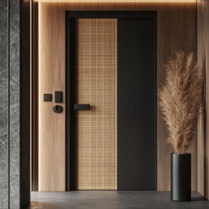 Stylish Modern Rattan-Inset Doors: Design Ideas and Tips