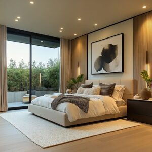 Contemporary Bedrooms with Mid-Century Modern Charm: A Perfect Fusion of Style
