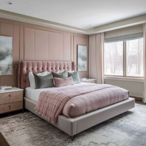 Fresh Ideas for Pink and Grey Bedrooms That Go Beyond the Expected