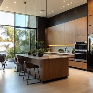 Diseñando una Cocina de Estilo Mid-Century Moderno con un Toque Contemporáneo