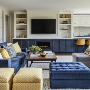 Blue and Yellow Living Room Ideas: How to Balance Bold Colors with Style