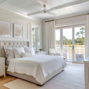 White-on-White Bedroom Design: Ideas for Creating Calm and Stylish Spaces