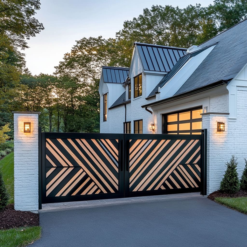 Modern Driveway Gates Style Security And Smart Access For Today s Homes Modern Driveway Gates Style Security And Smart Access For Today s Homes