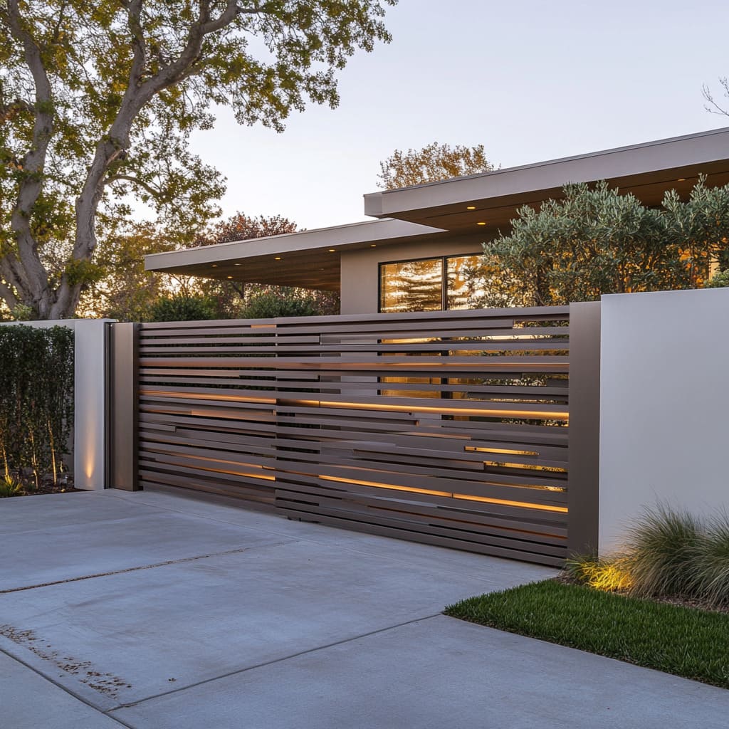 Creative Modern Driveway Gate Designs For Stylish Entrances Creative Modern Driveway Gate Designs For Stylish Entrances