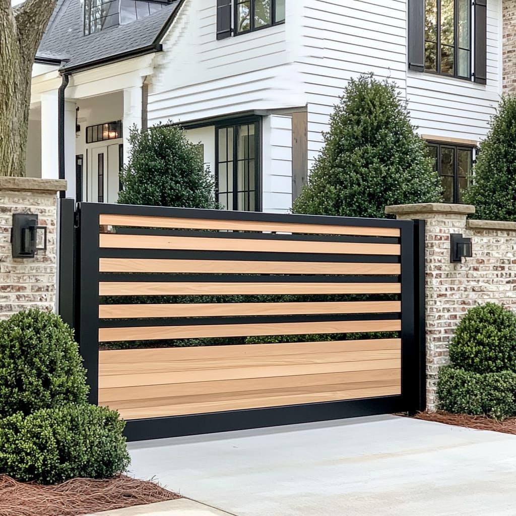 Creative Modern Driveway Gate Designs For Stylish Entrances Creative Modern Driveway Gate Designs For Stylish Entrances