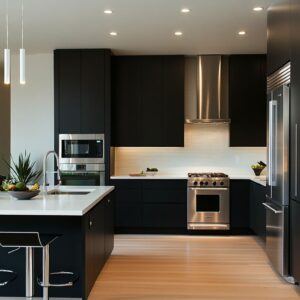Industrial, Modern, or Farmhouse? How Black Cabinets Fit Any Style