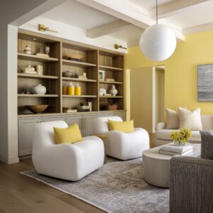 Yellow Color Combinations for Living Room Walls, Sofas, and Decor That Don’t Overwhelm